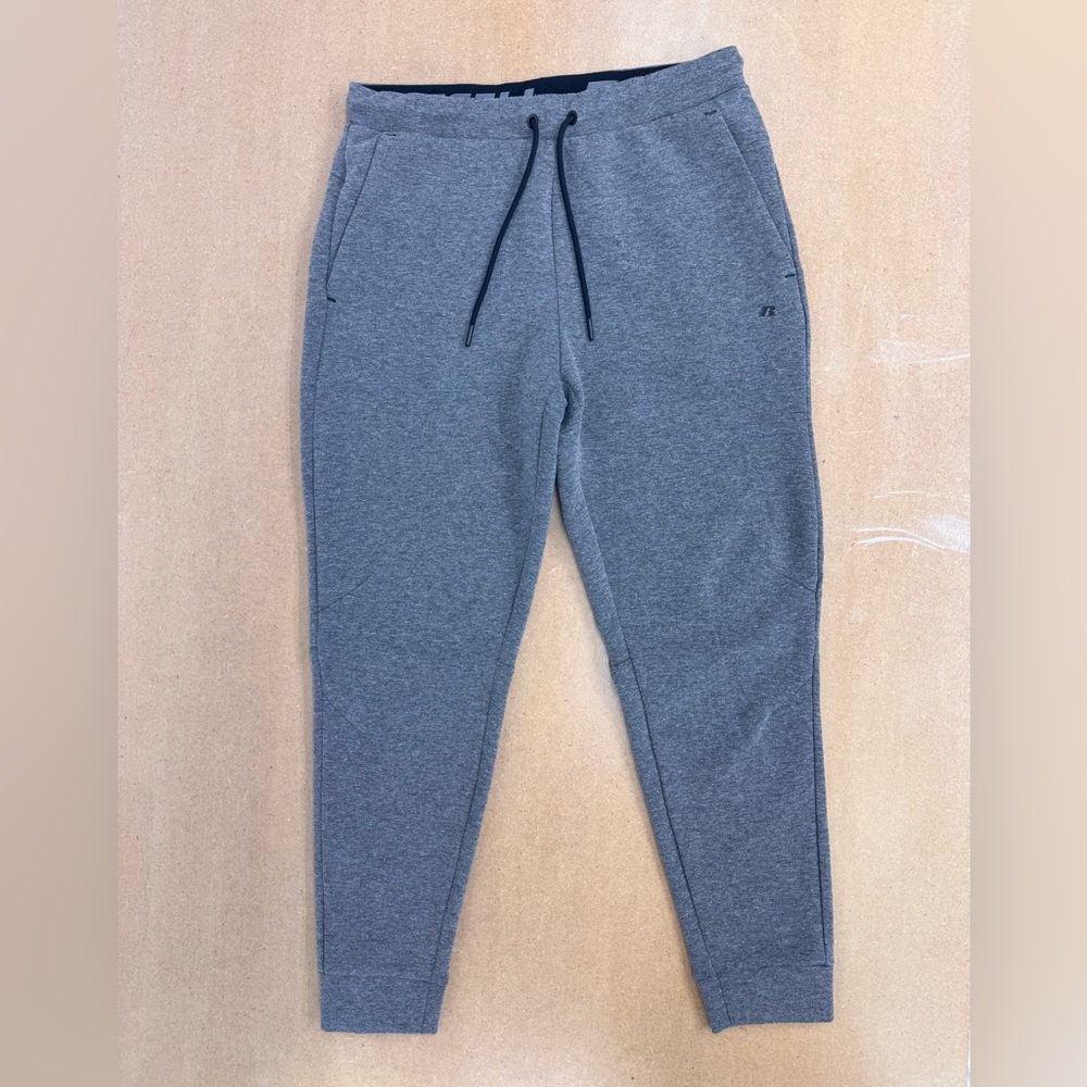 Russell Athletic Gray Fusion Knit Jogger Sweatpants